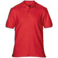 Gildan Men's Premium Cotton Sport Double Pique Polo Shirt in Red | Size: 3XL