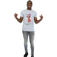 Peter Pan Men's Classic Captain Hook Heather T-Shirt in Grey | Size: Large