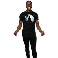 Star Wars: Rogue One Men's Darth Vader Silhouette Cotton T-Shirt in Black | Size: 2XL