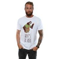 Zootropolis Men's Whats The Rush Cotton T-Shirt in White | Size: Medium