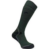 Dr Hunter Men's 1 Pack Merino Wool Long Knee High Green Socks | Size: 12-14