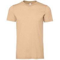 Bella + Canvas Men's Heather CVC T-Shirt in Light Sand | Size: 2XL
