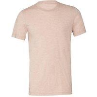 Bella + Canvas Men's Heather CVC T-Shirt in Pale Orange | Size: 2XL