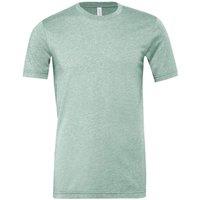 Bella + Canvas Men's Heather CVC T-Shirt in Mid Blue | Size: 2XL