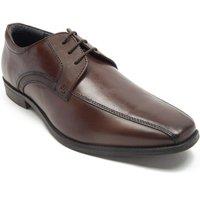 Thomas Crick Men's 'Hutton' Formal Shoes Premium Quality Leather Derby Shoe in Brown | Size: 9