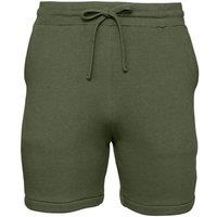Bella + Canvas Men's Sweat Shorts in Green | Size: XS