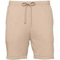 Bella + Canvas Men's Sweat Shorts in Tan | Size: Small