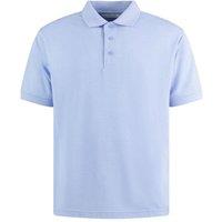 Kustom Kit Men's Klassic Superwash Short Sleeve Polo Shirt in Pale Blue | Size: 3XL