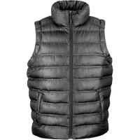 Result Men's Ice Bird Padded Bodywarmer Gilet Jacket in Black | Size: Large