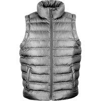 Result Men's Ice Bird Padded Bodywarmer Gilet Jacket in Grey | Size: Medium