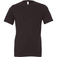 Bella + Canvas Men's Jersey Crew Neck T-Shirt in Dark Grey | Size: 2XL