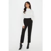 Wallis Women's Pull On Trousers in Black | Size: 12