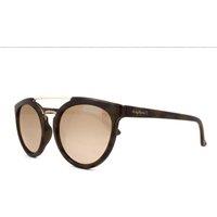 Ruby Rocks Women's Trendy Top Bar Sunglasses in Brown
