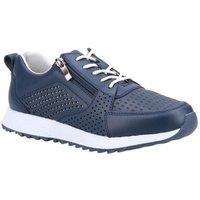 Fleet & Foster Women's June Shoes in Navy | Size: 5
