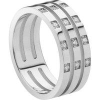 STORM Jewellery Women's Storm Zella Ring in Silver | Size: Large