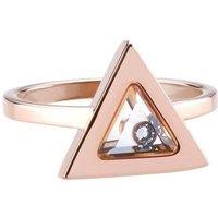 STORM Jewellery Women's Storm Tryla Ring in Rose Gold | Size: Large