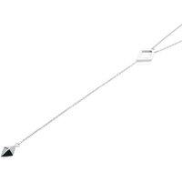 STORM Jewellery Women's Storm Luna Necklace in Silver | Size: 14 inches