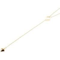 STORM Jewellery Women's Storm Luna Necklace in Gold | Size: 14 inches