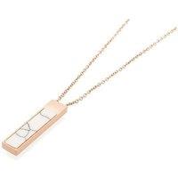 STORM Jewellery Women's Storm Mira Necklace in Rose Gold | Size: 22 inches