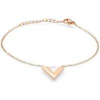 STORM Jewellery Women's Storm Nova Bracelet in Rose Gold | Size: 19 cm