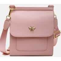 ALICE WHEELER LONDON Women's Bloomsbury Messenger Cross Body Bag in Pink