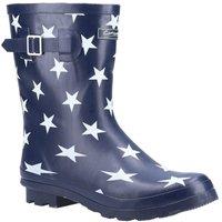 Cotswold Women's Badminton Wellington Boot in Navy | Size: 8