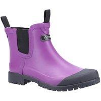 Cotswold Women's 'Blenheim' Wellington Boots in Purple | Size: 6