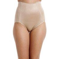 Camille Women's Two Pack Full Support Shapewear Briefs in Beige | Size: 22