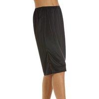 Camille Women's Classic 24" Cling Resistant Under Skirt Half Slip in Black | Size: 16