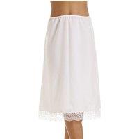 Camille Women's 26 Length Underskirt Slip in White | Size: 18-20