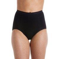 Camille Women's Two Pack High Waist Control Briefs in Black | Size: 20
