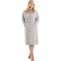 Camille Women's Comfy Fit Hacci Lounger in Light Grey | Size: 12-14
