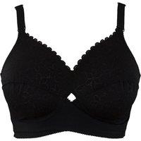 Berlei Women's Classic Non Wired Total Support Bra - Black | Size: 48E