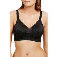 Berlei Women's Classic Non Wired Total Support Bra - Black | Size: 38DD