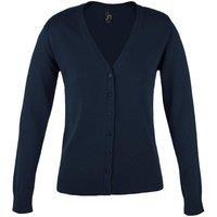 SOL'S Women's Golden V Neck Cardigan in Navy | Size: XL