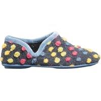 Sleepers Women's Jade Dotted Full Slippers in Light Blue | Size: 6
