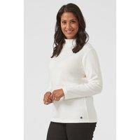Penny Plain Women's High Neck Top in Beige | Size: 18-20