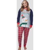 Harry Bear Women's Womens Christmas Pyjamas in Red | Size: XS
