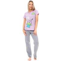 Disney Women's Toy Story Alien Pyjamas in Purple | Size: Small