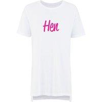 60 SECOND MAKEOVER Women's Hen Nightie in White | Size: XS