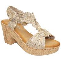 IVACHY Women's Stunning Summer Sandal in Khaki | Size: 3