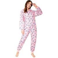 Disney Women's Stitch Coral Fleece Onesie | Size: XL