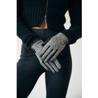 SVNX Women's Herringbone Gloves in Black