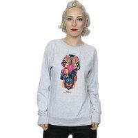 Marvel Women's Thor Ragnarok Character Totem Sweatshirt in Grey | Size: 2XL