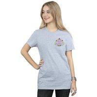 Disney Women's Coco Seize Your Moment Cotton Boyfriend T-Shirt in Grey | Size: Medium