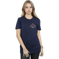 Disney Women's Coco Seize Your Moment Cotton Boyfriend T-Shirt in Navy | Size: Medium