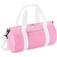 Bagbase Women's Mini Barrel Shoulder Bag in Light Pink