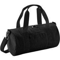 Bagbase Women's Mini Barrel Shoulder Bag in Black