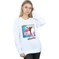 Marvel Women's Deadpool Hey You Sweatshirt in White | Size: Medium