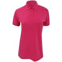 Kustom Kit Women's Klassic Superwash Short Sleeve Polo Shirt in Raspberry | Size: 22